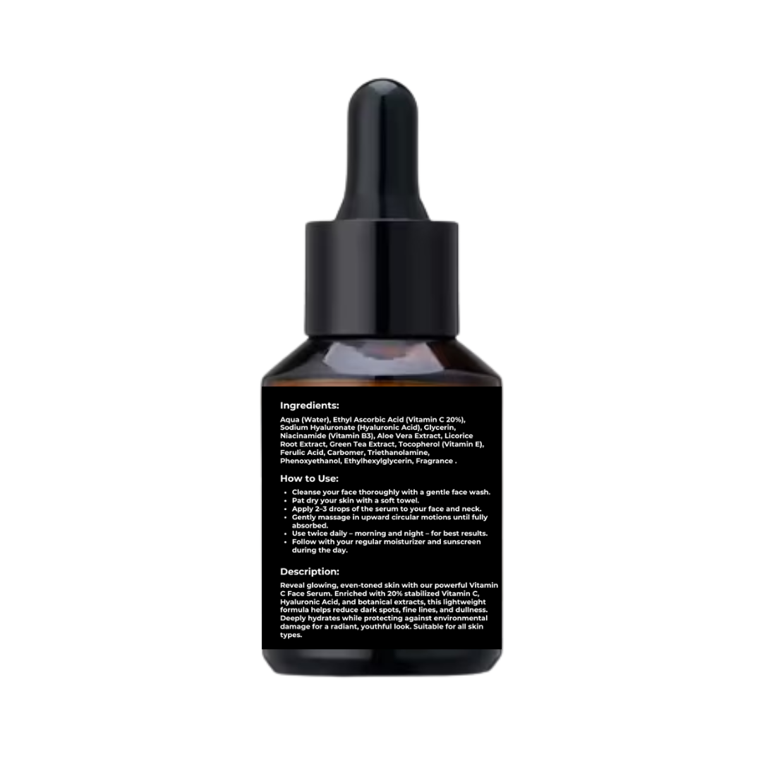 Vitaminc 20% Face Serum, Anti Aging Formula Shipway