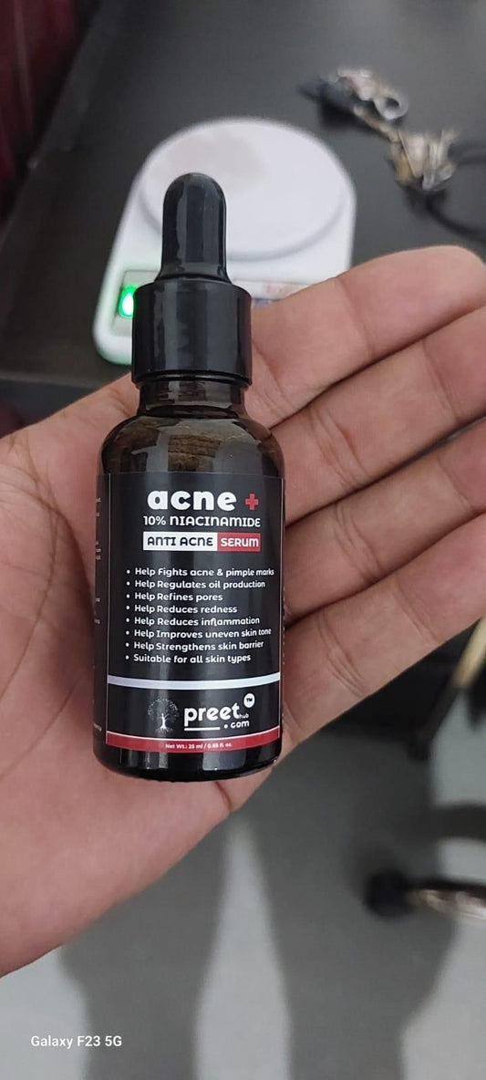 Ropo Acne + 10% Niacinamide Anti Acne Serum Pack of 2