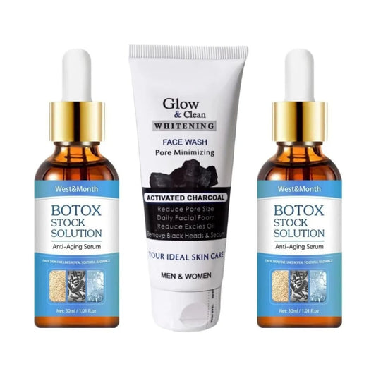2 Botox Face Serum + 1 Charcoal Facewash - shipway