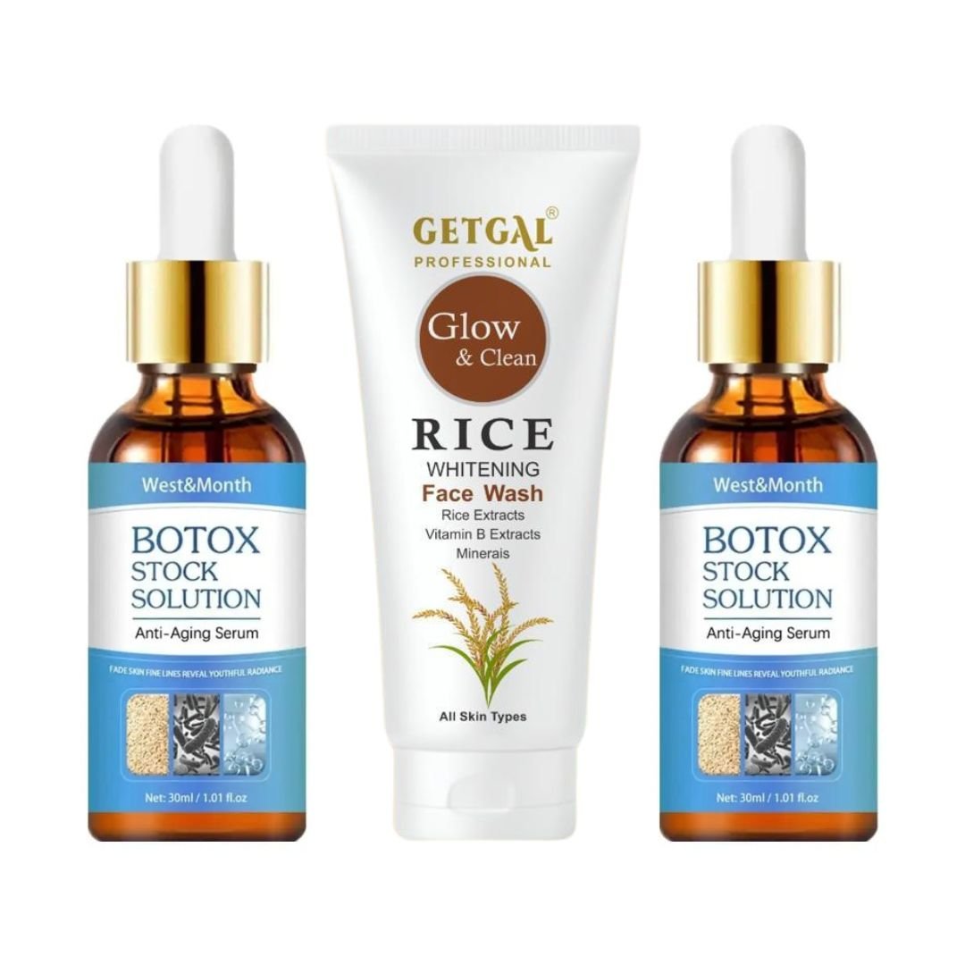 2 anti aging serum + 1 Rice Facewash - shipway