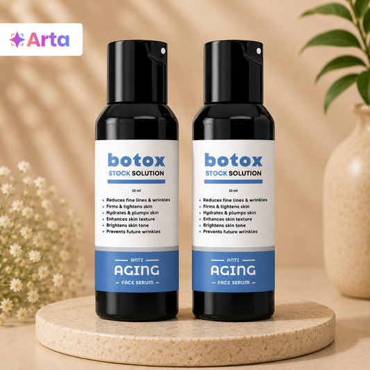 Nynush Plastic Blue Botox Serum pack of 2