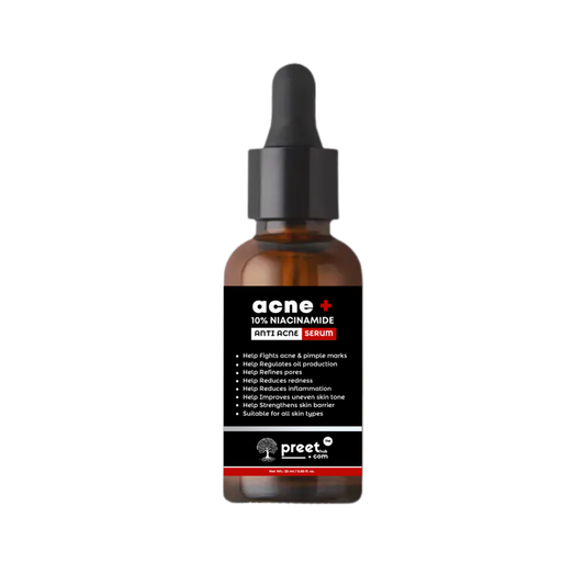 acne + 10% niacinamide anti acne serum pack of 1 shipway