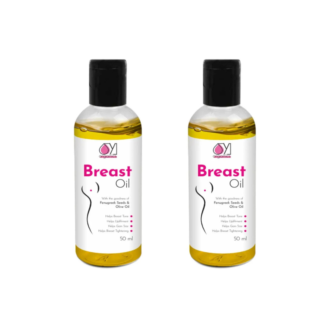 Oyl Organics Breast Enlargement Oil Pack Of 2 – 50 ml Each - shipway