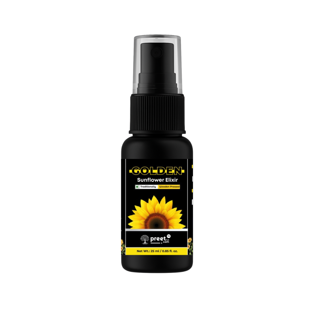 sunflower elixir tradionally wooden pressed pack of 1 shipway